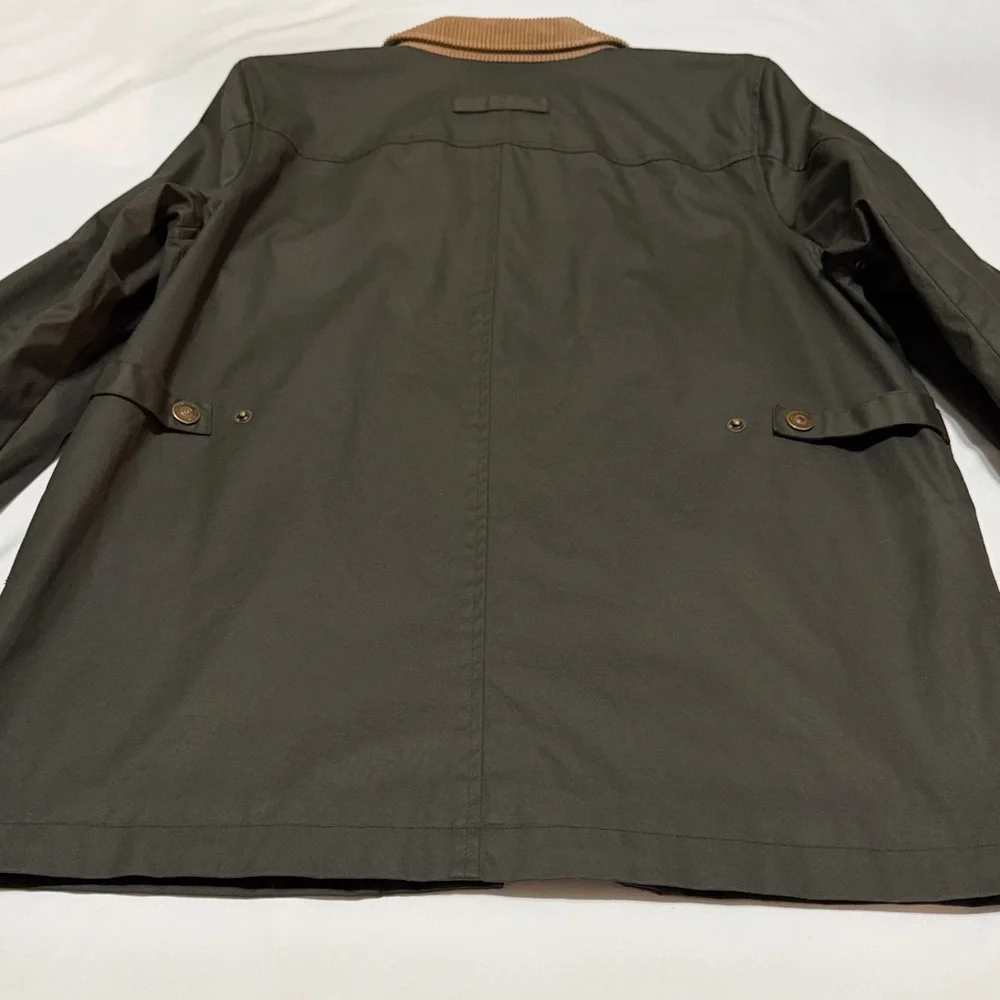 Lauren Ralph Lauren Cotton Barn Jacket Corduroy Collar P/M New W/O Tag - Picture 3 of 10